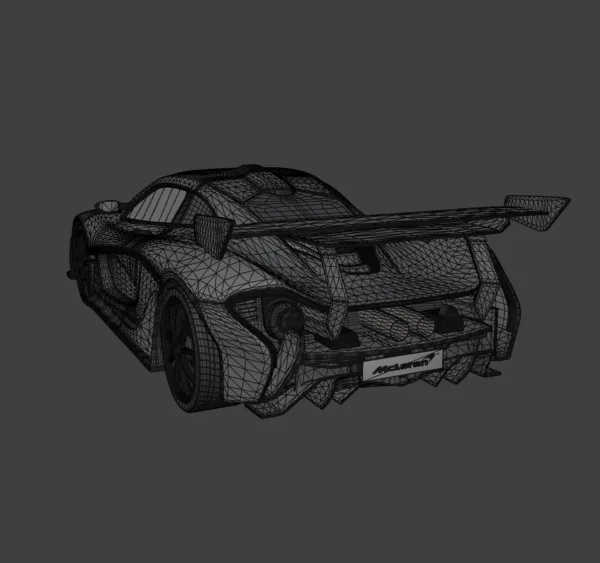 McLaren P1 3D Model